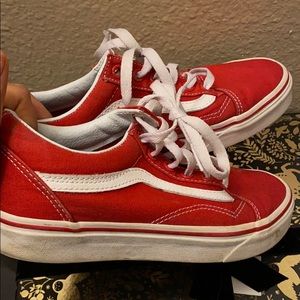 Red Vans